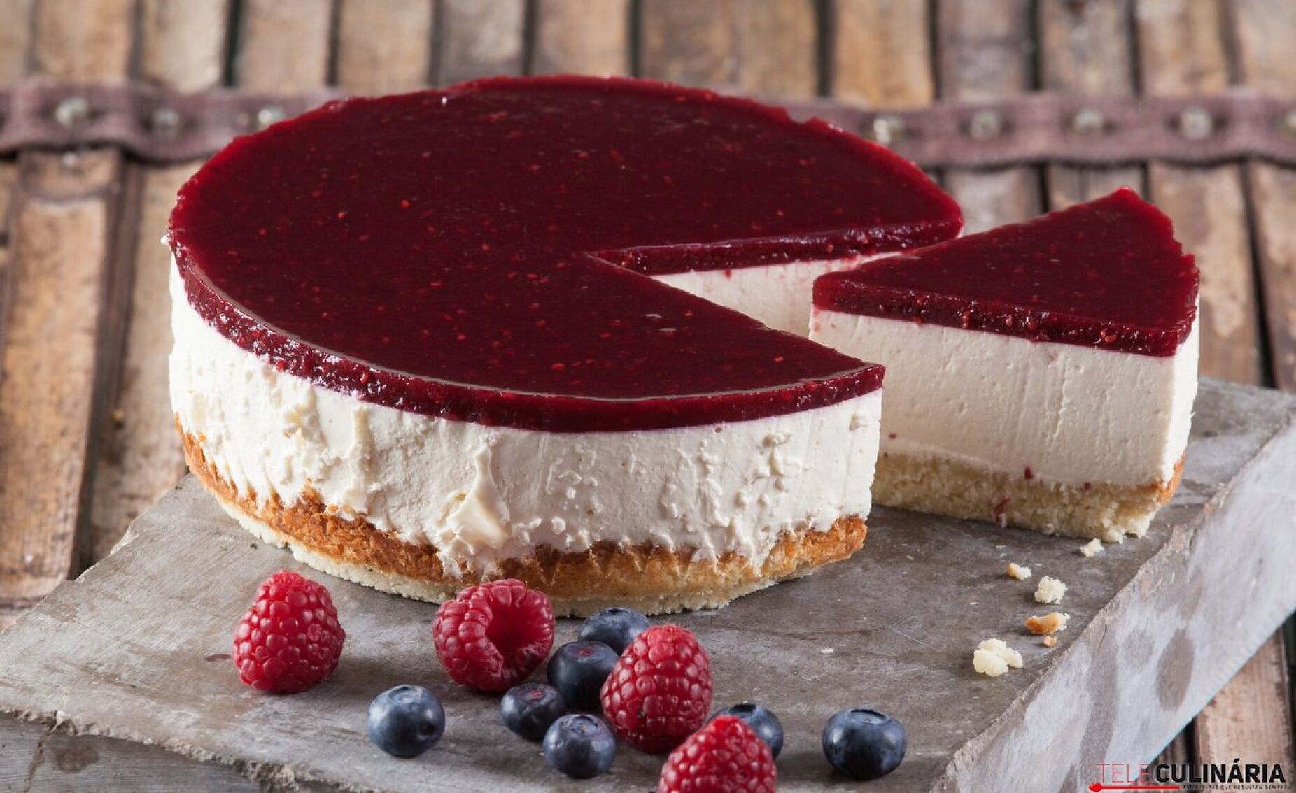 Cheesecake Frutos Vermelhos